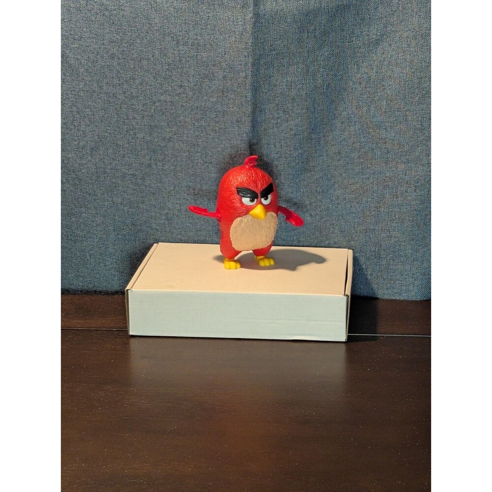 Angry Birds Red Action Figure Burger King 2017 | Flapping Wings Movie Toy